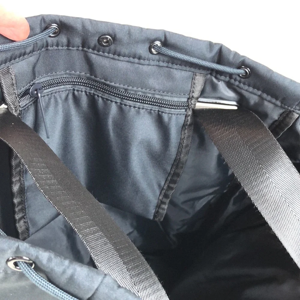 Beyond Yoga Black Convertible Tote Backpack